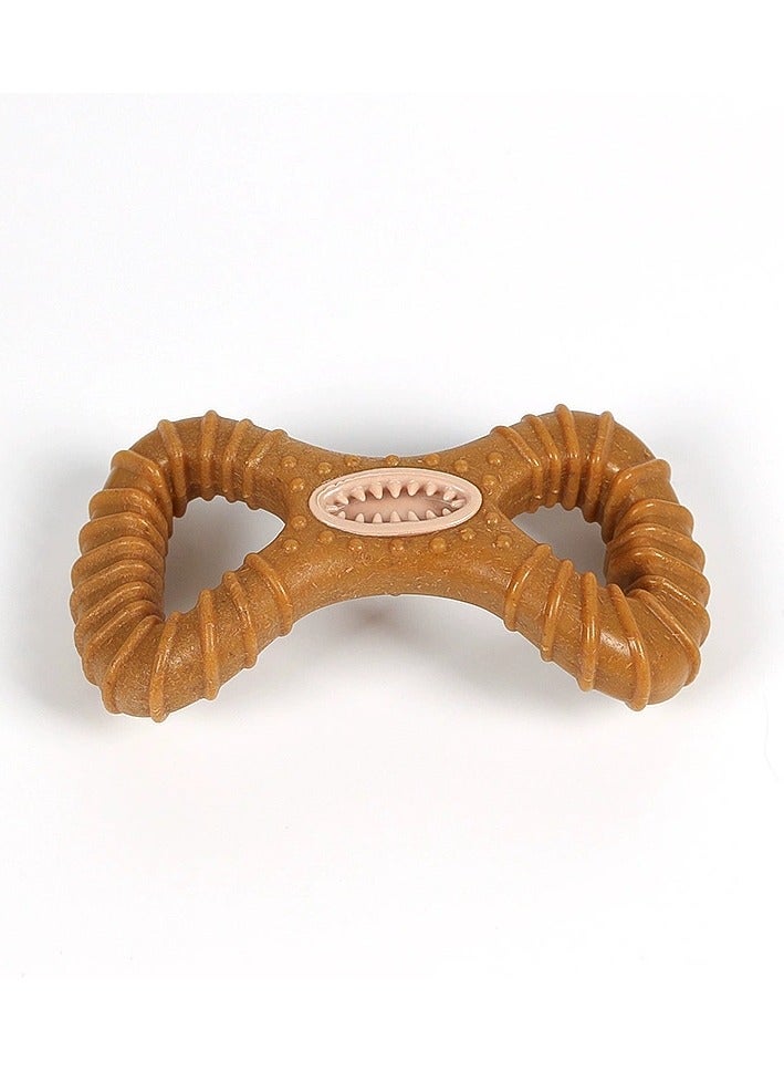 Goolsky Dog’s Wear-Resistant Treat-Dispensing Bone Toy – Teeth-Grinding Dental-Cleaning Interactive Intelligence-Training Gadget - Image 2