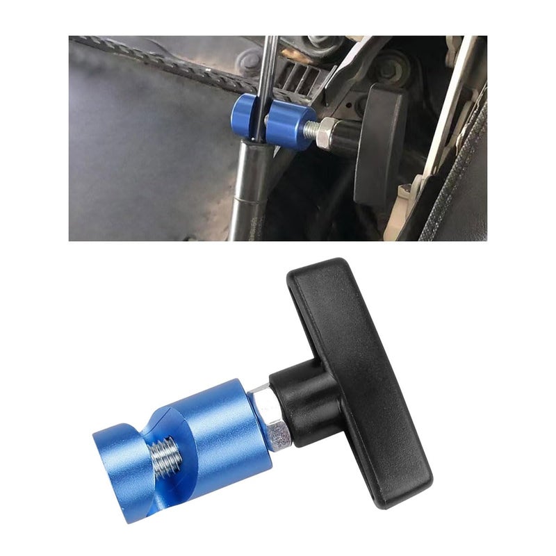 GLSOWEE Car Lift Support Clamp, Hood Strut Clamp Spark Plug Caliper 2-In-1 Tool, Car Hoods Prop Rod Hood Stay Holder, Universal Auto Support Rod Retainer Accessories for Cars (Blue) - Image 1