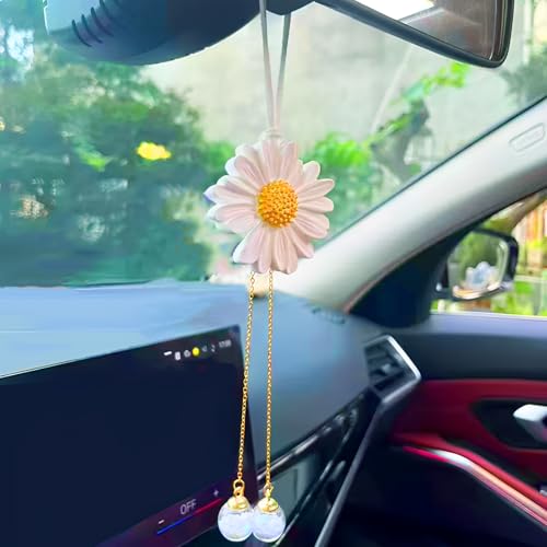 Qiwen Funny Swinging Duck Car Mirror Hanging Ornament - Cool Automotive Rearview Mirror Accessories for Men Women Teens, Cute Truck Car Gifts Pendant Charm Decor (AC) - Image 4