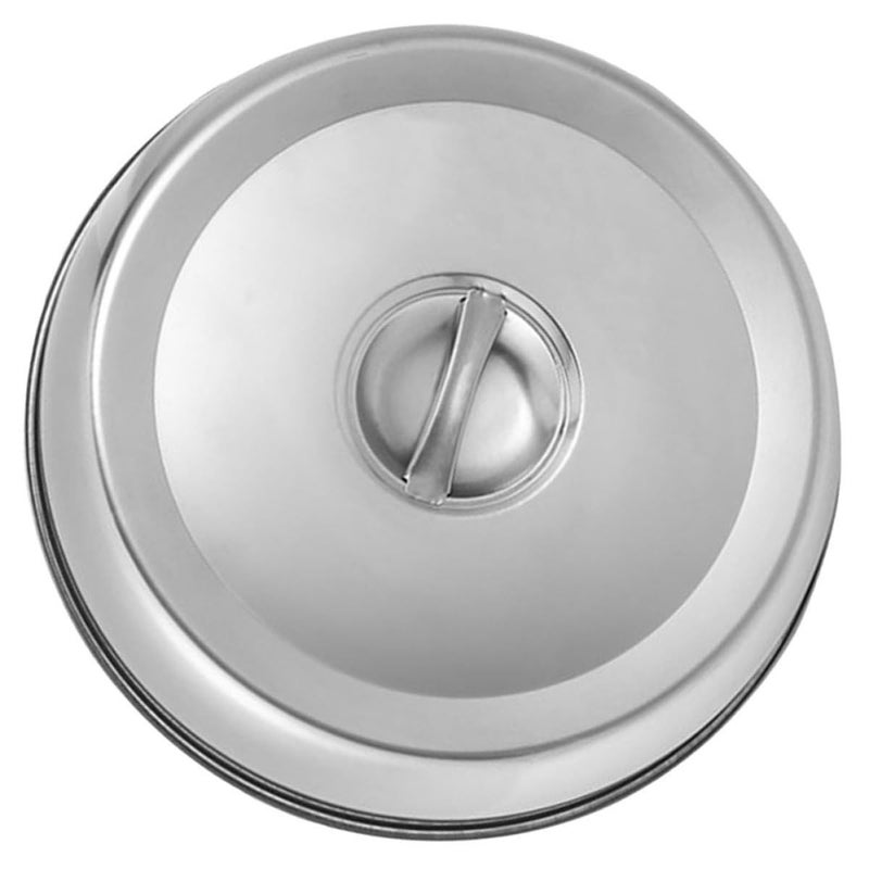 20cm Stainless Steel Round Steak Dome Cover Oil Proof Food Protector Lid for Restaurant - Image 2