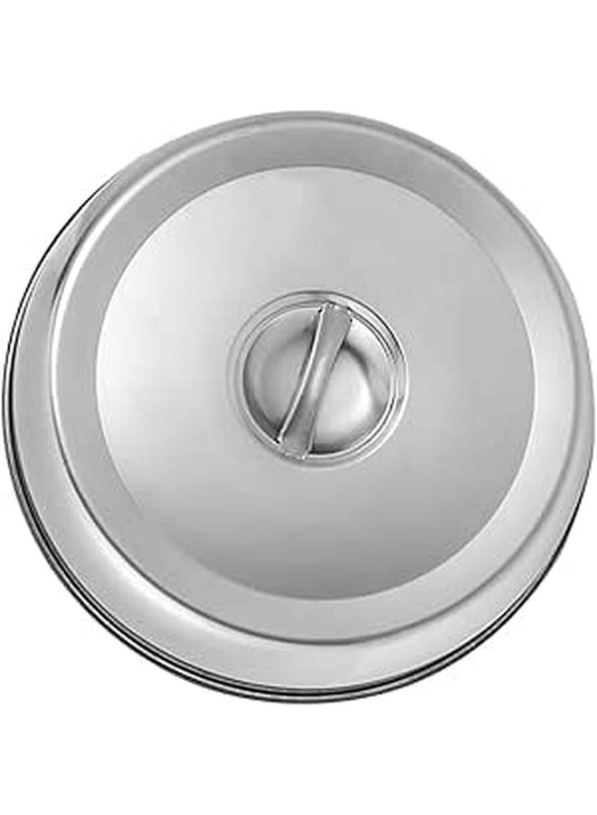 20cm Stainless Steel Round Steak Dome Cover Oil Proof Food Protector Lid for Restaurant - Image 1