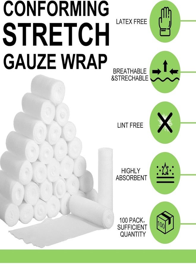 Rossify Rolled Bandage Gauze - Soft & Durable Medical Dressing (15cmx3Mtr) - Image 5