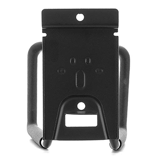 HOSKO Slatwall Hose Hooks, Heavy Duty Garage Storage Utility Tool Double Holder Bike Hanger Organizer for Bicycle Ladder and Folding Chairs (2 Pack, Black) - Image 4