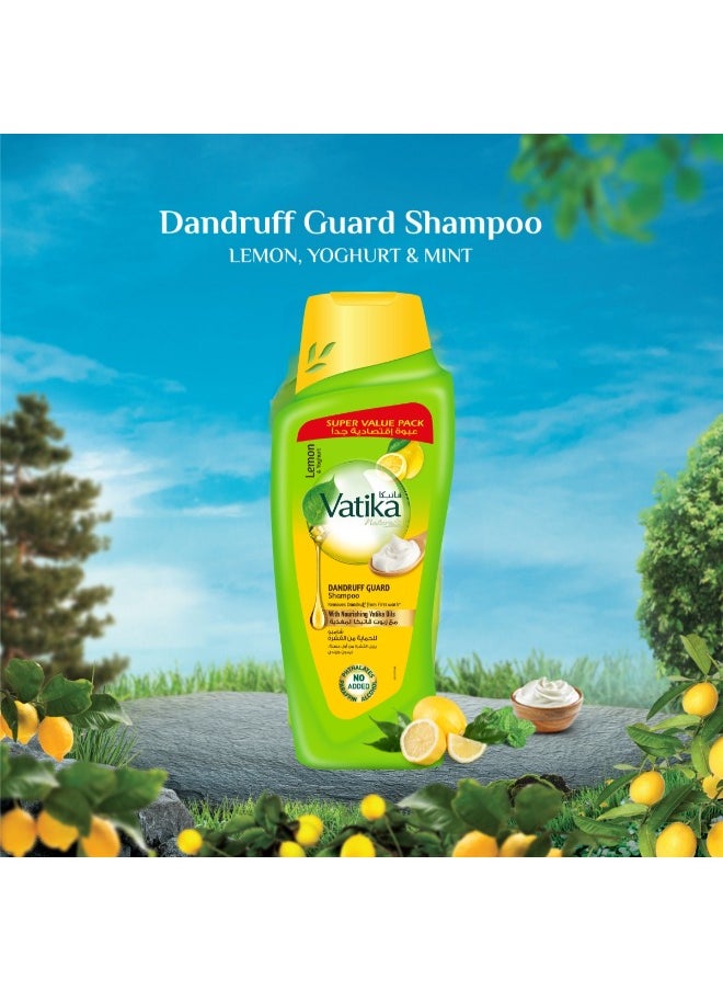 Dandruff Guard Shampoo Enriched With Lemon And Yoghurt Extracts 700ml