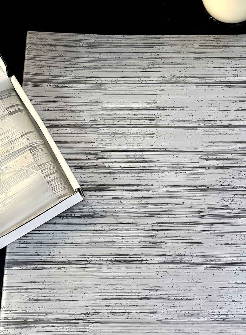 20 Sheets Silver Brushed Wrapping Paper - Not Rolled - Gift Wrapping Paper Folded Flat DIY Art Craft Paper for Birthday Party Baby Shower Wrapping, (57X57cm/22.4X22.4inch) - Image 4