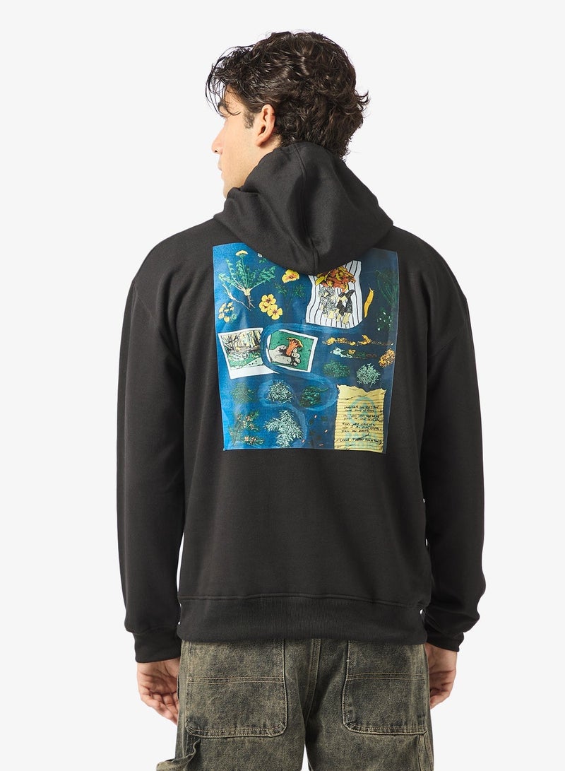 Seventy Five Graphic Print Hoodie - Image 2