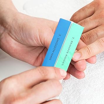 5 Pcs Nail Buffer Blocks 4 Way Nail Buffer for Shiny Glossy Surface Manicure Treatment Sanding File Home Salons Use - Image 2