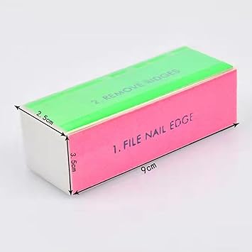 5 Pcs Nail Buffer Blocks 4 Way Nail Buffer for Shiny Glossy Surface Manicure Treatment Sanding File Home Salons Use - Image 4