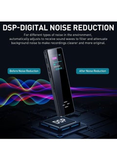 Generic 64GB Smart Digital Voice Activated Recorder with Playback -MP3 player, Audio Voice Recorder for Lectures Meetings, Recording Device Dictaphone Sound Tape Recorder  - Image 4
