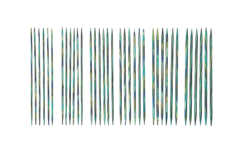 KnitPicks Knit Picks Double Pointed Wood Knitting Needle Set (Caspian 5") - Image 2