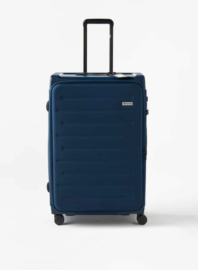 وايف Textured Softcase Luggage Trolley Bag with Retractable Handle