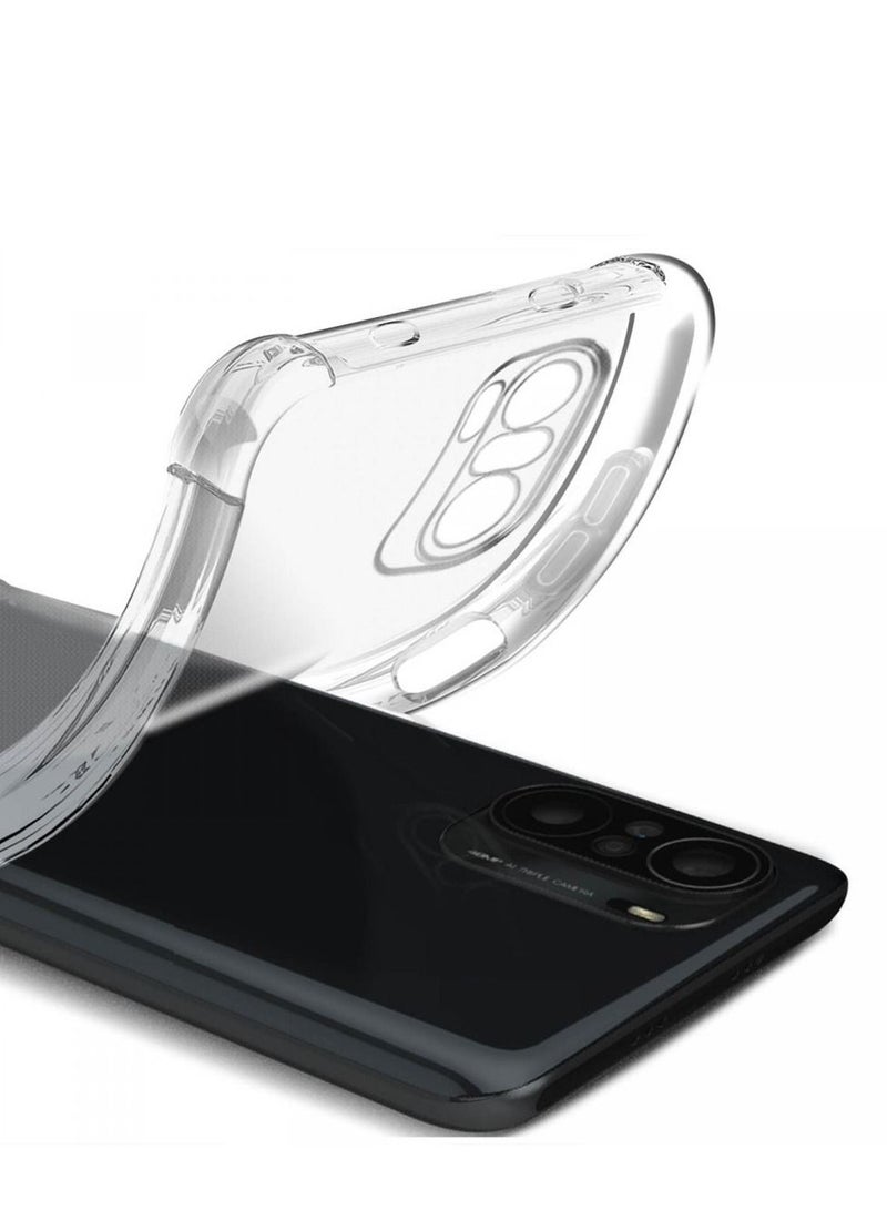 CATANES Xiaomi Mi 11i Case Cover Clear Protective TPU Four Corners Cover Transparent Soft Case - Image 3