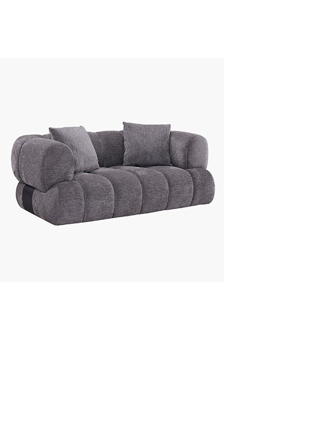 Home Box Cloud 2-Seater Fabric Sofa with 2 Cushions 105 x 71 x 187 cm  - Image 3