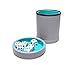 RERIVER Leatherette Dice Cup with Lid FeltLined Dice Shaker Includes 6 Dot Dice for Yahtzee Bar Party Dice Games 1 Pack - Image 4