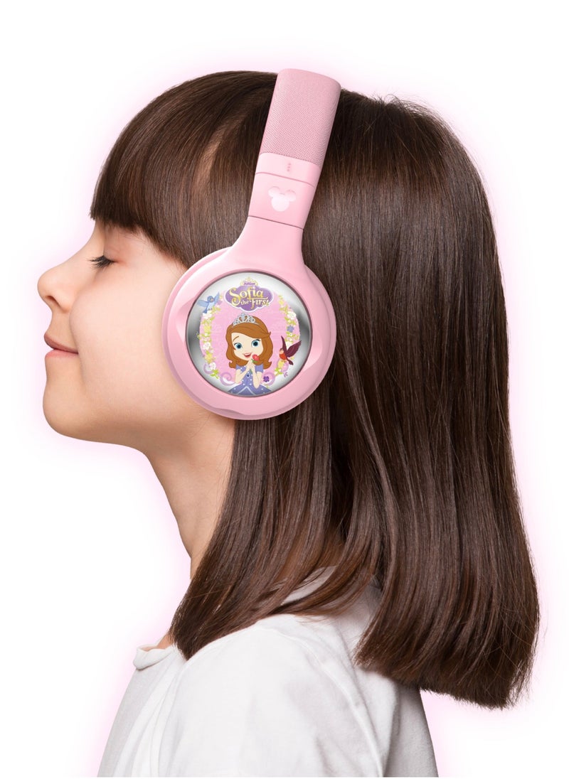 StoryPhones - StoryShields | Disney Stories, Screenless Story Telling, Collectible & Swappable, To be Used w/ StoryPhones Headphones - Disney Junior Sofia the First + Bonus Tale - Image 1