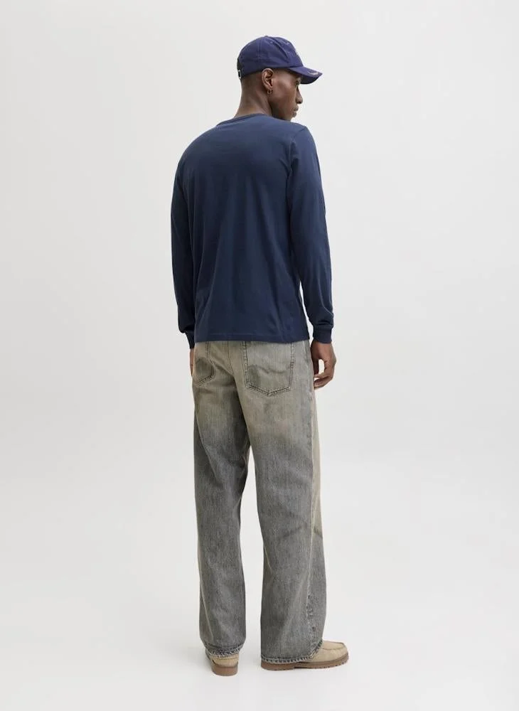 JACK & JONES Logo Crew neck Regular fit T-shirt