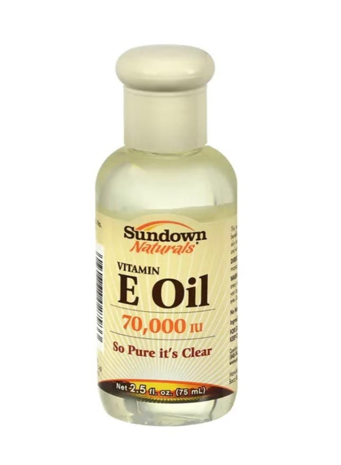 سن داون ناتشورالز زيت فيتامين E 75ملليلتر