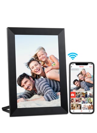 10.1 Inch WiFi Digital Photo Frame with IPS Touch Screen, 16GB Storage, Easy Setup for Sharing Photos & Videos via Frameo App, Auto-Rotate, Wall Mountable (Black) - pzsku/Z5FEF5482FB535F7304C5Z/45/_/1723086094/11e37b0b-cdc7-425d-91ee-e0a59e2efa9a