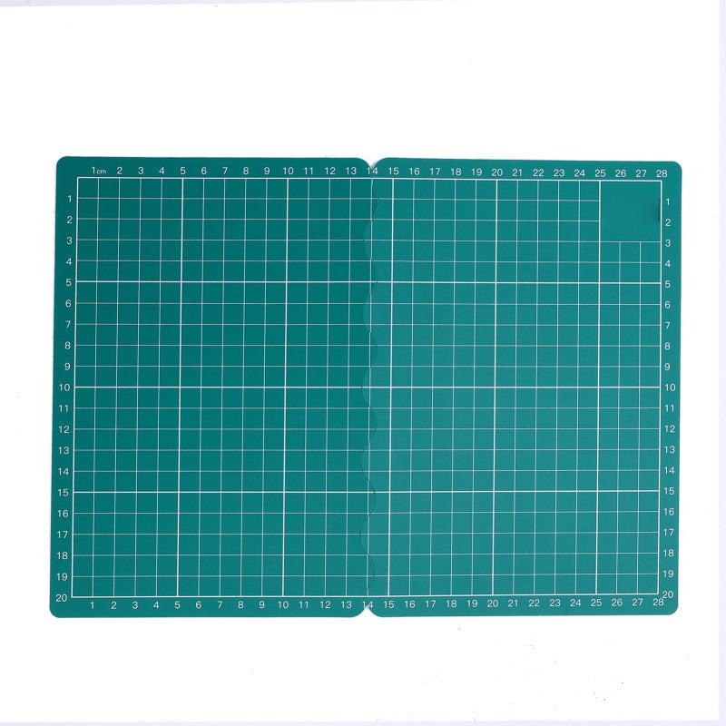Non Slip Cutting Mat - Soft PVC Foldable Craft Board for Table Protection - Versatile Cutting Board for Sewing and Scrapbooking - Image 1