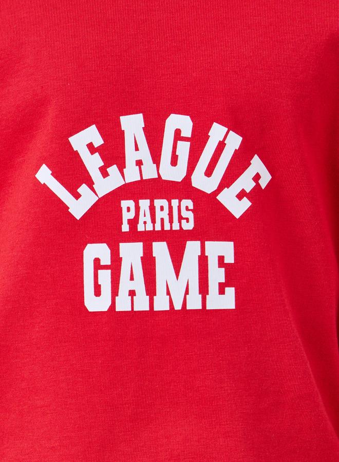 ستايلي تيشيرت بطبعة جرافيك - Image 4