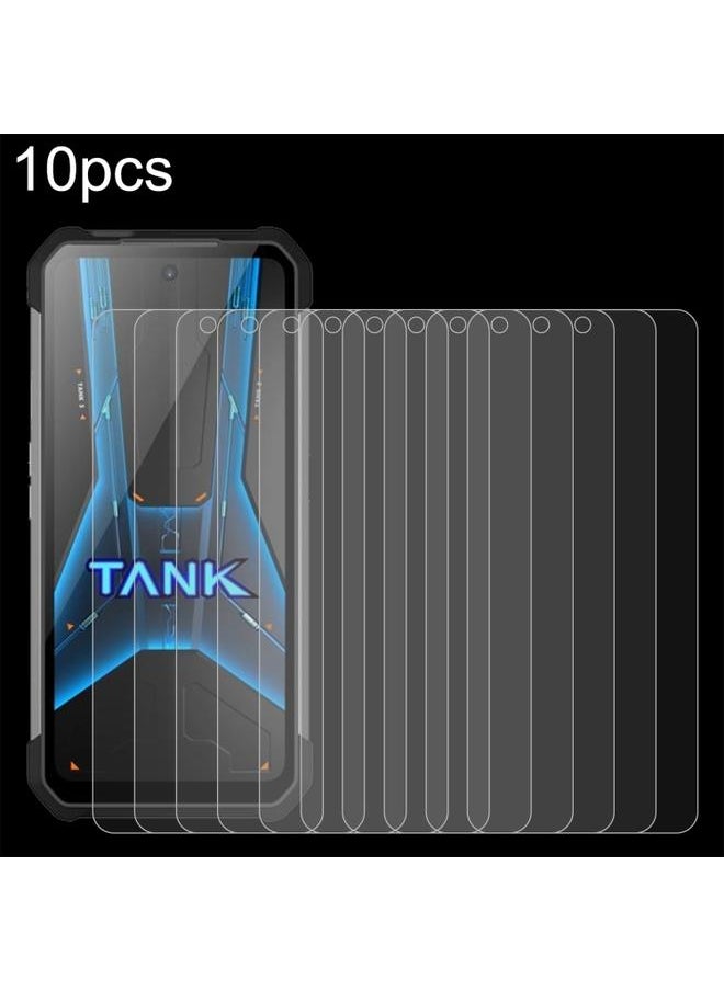 Green Tiger - Unihertz Tank 3 Pro 8849 10pcs 0.26mm 9H 2.5D Tempered Glass Film - Image 1