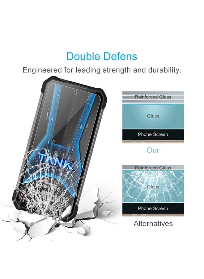 Green Tiger - Unihertz Tank 3 Pro 8849 10pcs 0.26mm 9H 2.5D Tempered Glass Film - Image 1