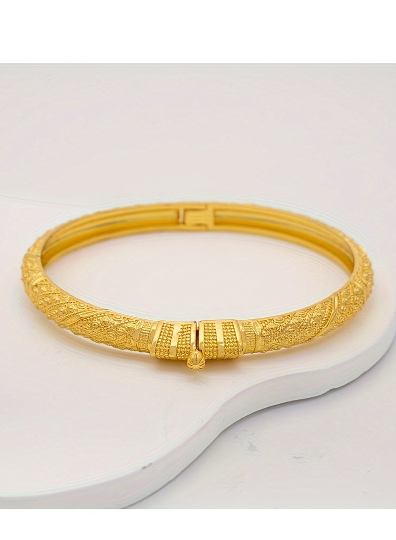 FASHION Parallel Dot Print Bracelet, Exquisite Environmentally Friendly Copper Women's Fashion Bracelet  - Image 1