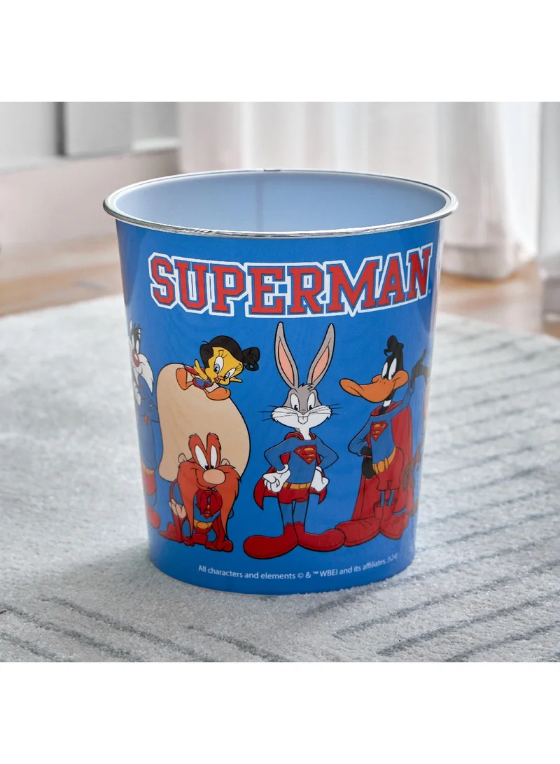 Home Box Looney Tunes Plastic Dustbin 24 x 26 x 24 cm