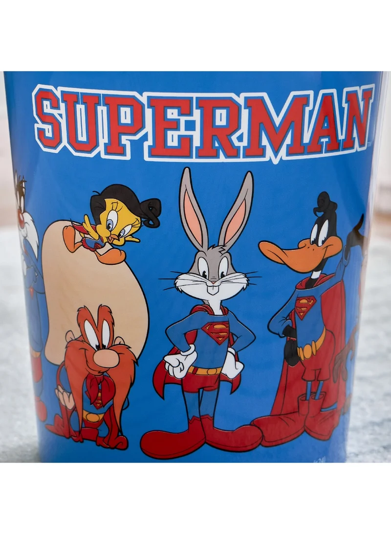 Home Box Looney Tunes Plastic Dustbin 24 x 26 x 24 cm