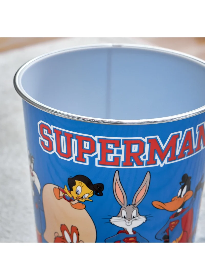 Home Box Looney Tunes Plastic Dustbin 24 x 26 x 24 cm
