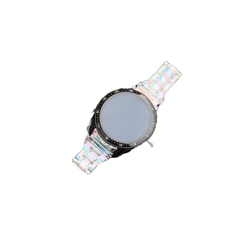 Adjustable Smartwatch Band Compatible with Samsung Galaxy Watch 4 with Fit Replacement Strap for Daily Wear in Black - Image 4