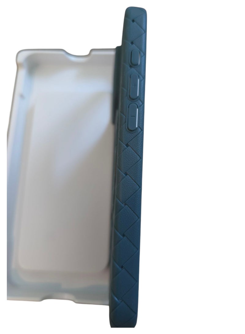 جراب لهاتف 16برو ، مصنوع من نسيج كامل، ملمس الجلد، أداة مبتكرة تجمع بين الحماية القصوى والتصميم الأنيق، باستخدام مواد عالية الجودة وتقنيات متقدمة، اللون: (أخضر نعناع) - Image 5