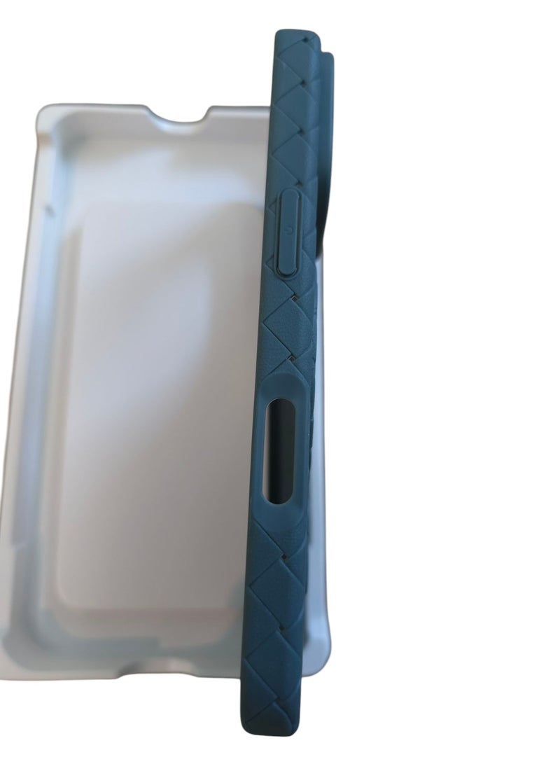 جراب لهاتف 16برو ، مصنوع من نسيج كامل، ملمس الجلد، أداة مبتكرة تجمع بين الحماية القصوى والتصميم الأنيق، باستخدام مواد عالية الجودة وتقنيات متقدمة، اللون: (أخضر نعناع) - Image 4