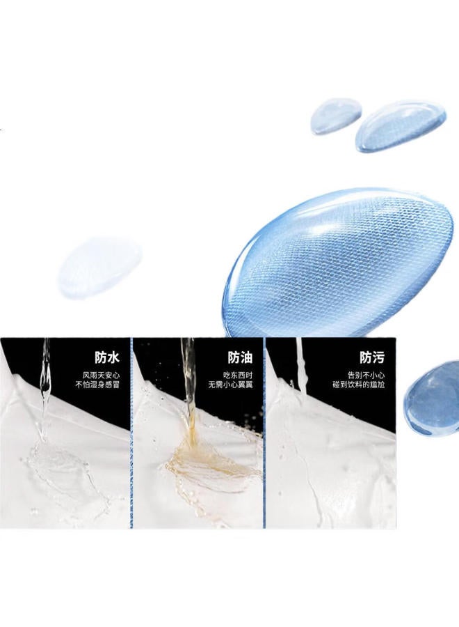 Firs Lyocell Triple-Protection Shirt For Men, Long Sleeve, Autumn Business Casual Commute, Interlined, Wrinkle-Resistant, Slightly Elastic Formal Dress Shirt - Image 1