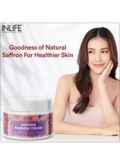 Inlife Saffron Fairness Cream 100G (2 Pack)  - Image 5