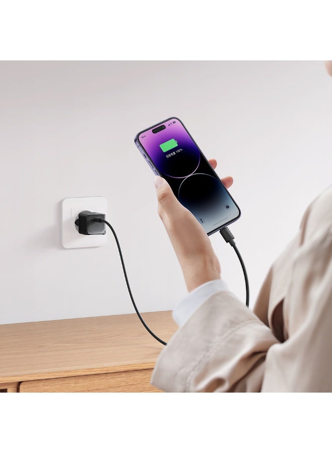 مكدودو شاحن سريع ماكدودو 20 واط – محول طاقة USB-C مدمج بتصميم ألياف كربونية أنيق | شحن سريع PD لهواتف آيفون وسامسونج وجميع أجهزة Type-C - Image 4