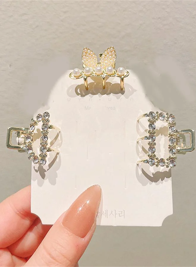 Take Two Set of 5 - Embellished Claw Clip
