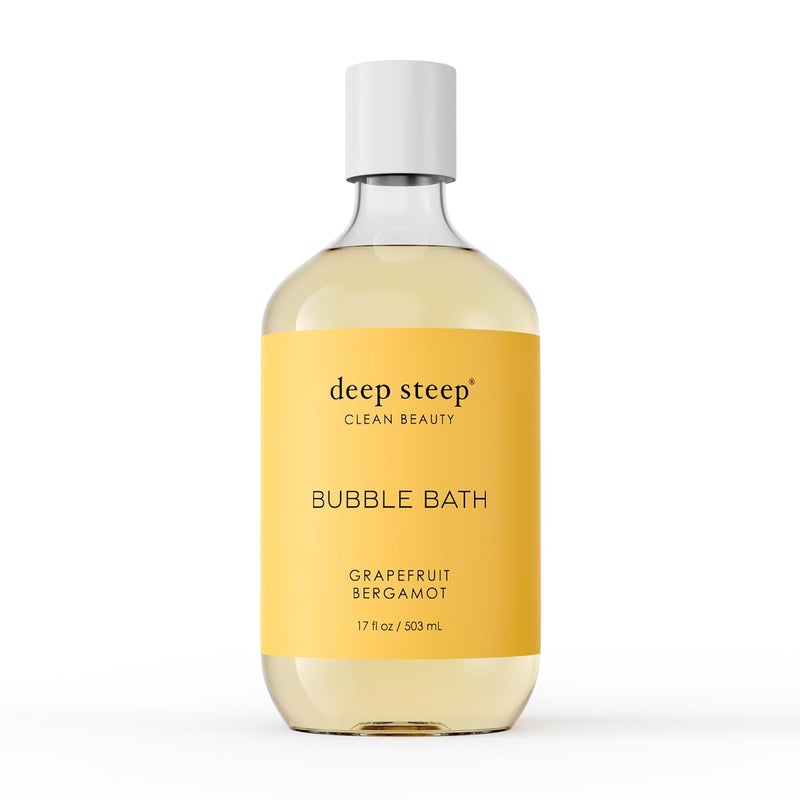 Deep Steep Bubble Bath 17 oz Grapefruit Bergamot