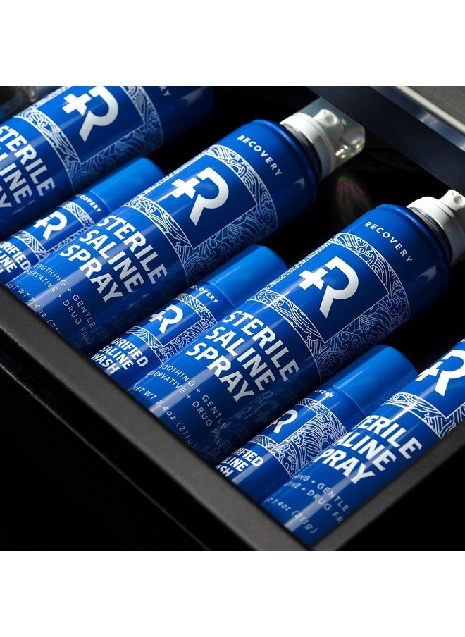 Recovery Aftercare - - Piercing Aftercare Spray - 100% Pure Saline Solution - Saline Spray To Help Heal + Protect New Piercings - Ear Piercing Kit Essential (7.4 Oz) - Image 1