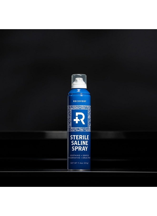Recovery Aftercare - - Piercing Aftercare Spray - 100% Pure Saline Solution - Saline Spray To Help Heal + Protect New Piercings - Ear Piercing Kit Essential (7.4 Oz) - Image 1