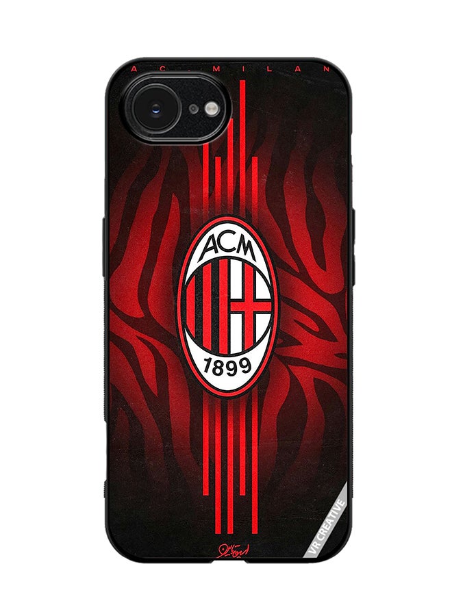 Protective Case Cover For Apple iPhone 16e Acm Logo Design Multicolour