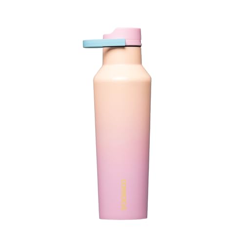 Corkcicle Sport Canteen Keeps Drinks Cold 25 Hours Stainless Steel Water Bottle TripleInsulated SpillProof Summer Drinkware Gift Keeps Drinks Ice Cold 20 oz Lover - Image 1