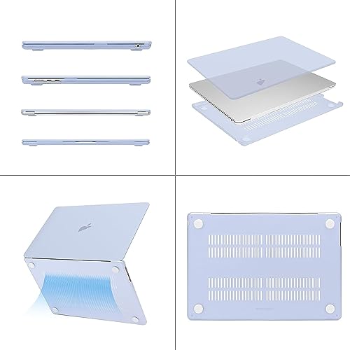 MOCA Compatible Case for MacBook Air 15 inch M5 2026 2025-2023 M4 M3 M2,A3448 A3241 A3114 A2941, Protective Plastic Hard Shell Case Cover for Air 28 - Image 4