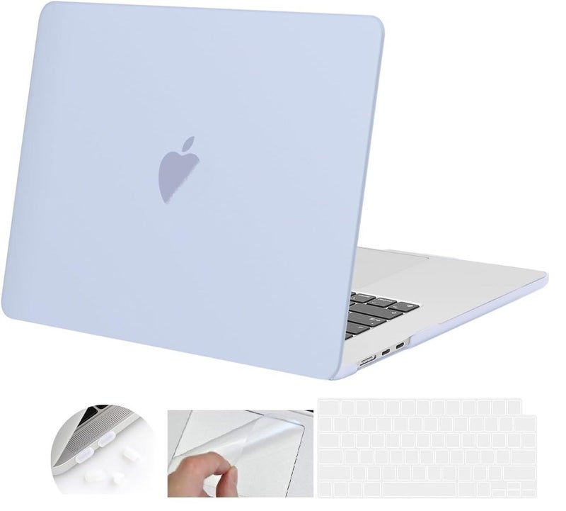 MOCA Compatible Case for MacBook Air 15 inch M5 2026 2025-2023 M4 M3 M2,A3448 A3241 A3114 A2941, Protective Plastic Hard Shell Case Cover for Air 28 - Image 1