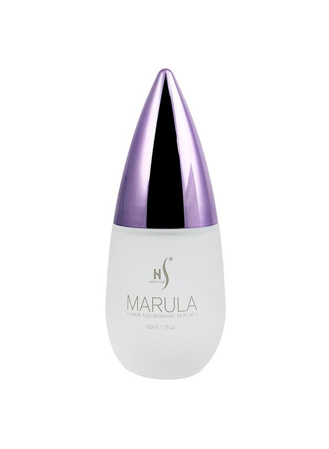HerStyler Marula Oil Hair Serum Anti Frizz Hair Serum For Frizzy And Damaged Hair Marula Serum For Straightening Hair Shine Serum For Hair 2 Fl. Oz. - Image 1
