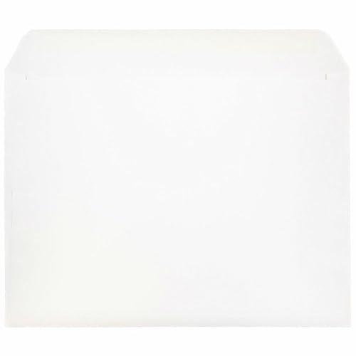 LUXPaper 9 x 12 Booklet Envelopes | Bright White | 28lb. Text | 50 Qty - Image 2