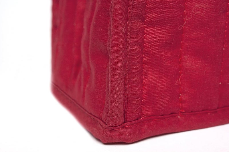 RITZ Polyester/Cotton Quilted Two Slice Toaster Appliance Cover, Dust and Fingerprint Protection, Machine Washable, Paprika Red - Image 2