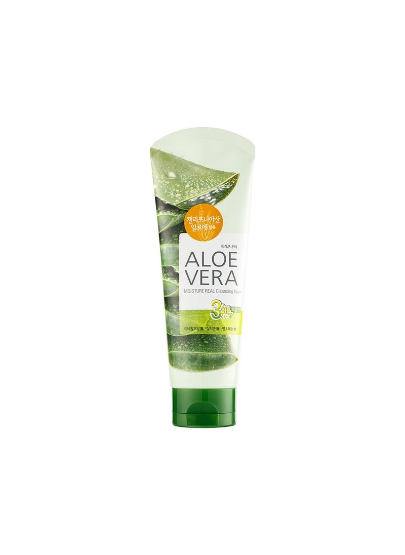Kwailnara - Aloe Vera Real Cleansing Foam - Image 1