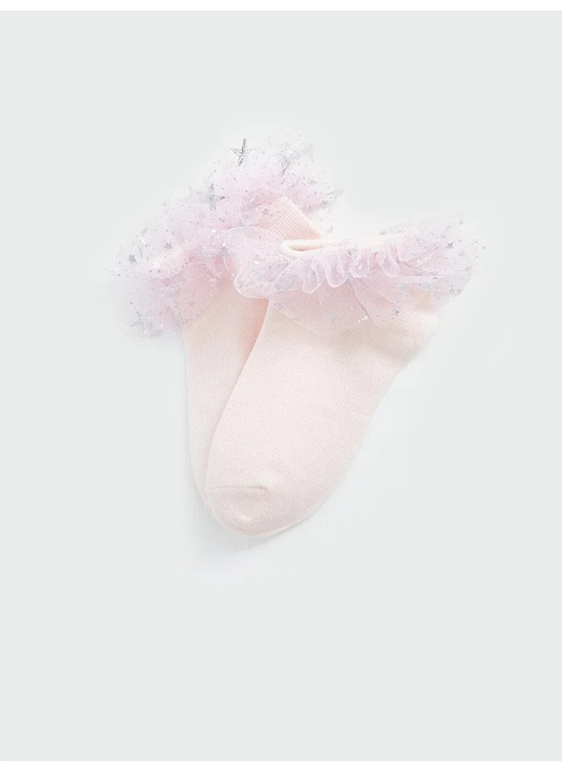 ال سي وايكيكي Baby Girl Booties Socks