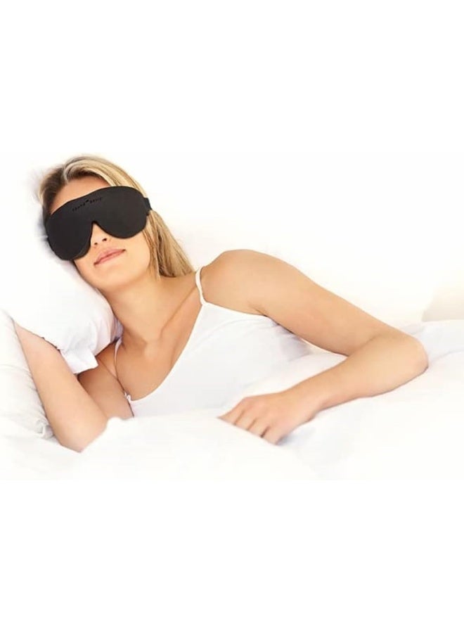 Sound Oasis GTS-1000 Glo to Sleep Eye Mask, Night-time Adult Sleep Aid for Men and Women, Tranquil Deep REM Sleep, Relaxation Zen Therapy, Contoured Hypoallergenic Material - Image 3
